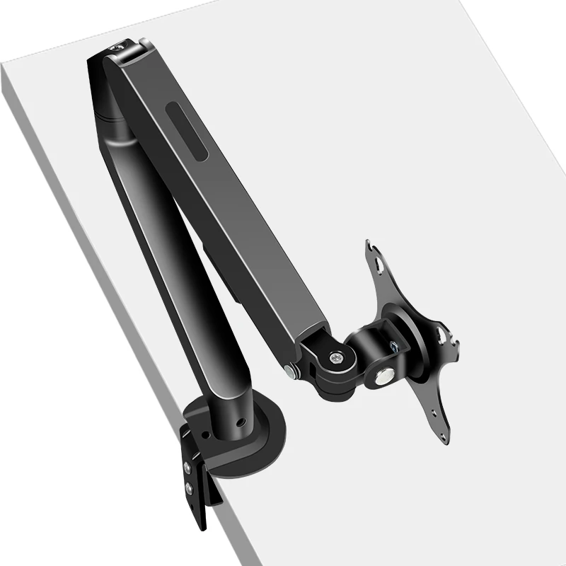 2022, Настольный кронштейн для монитора с газовой пружиной, адаптер 17-30 дюймов, ЖК-монитор со светодиодной подсветкой, черный/белый/розовый держатель для экрана, на продажу