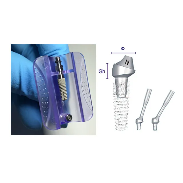 
Dental Surgical Titanium Implant factory Wego Bone Level Tooth Fixture microdual tread dental implant 