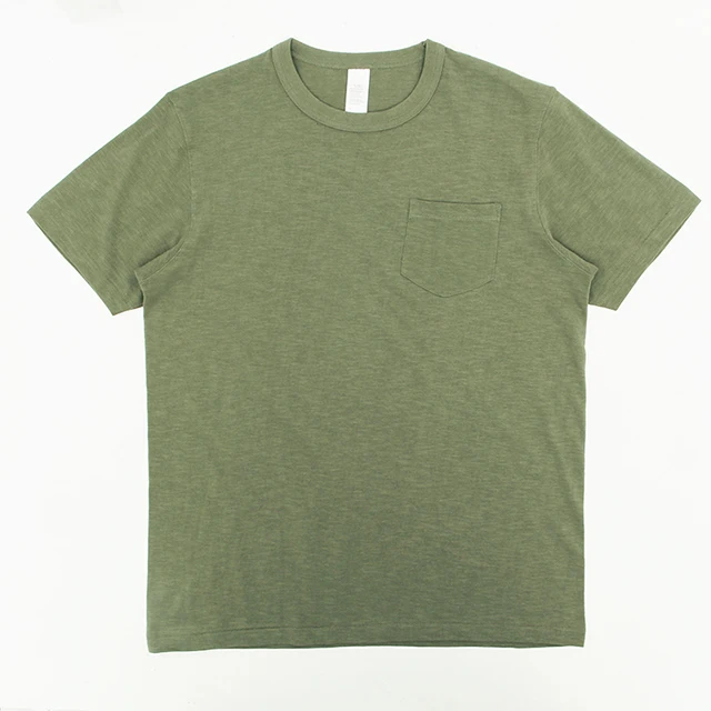 OEM custom print blank slub cotton t shirt