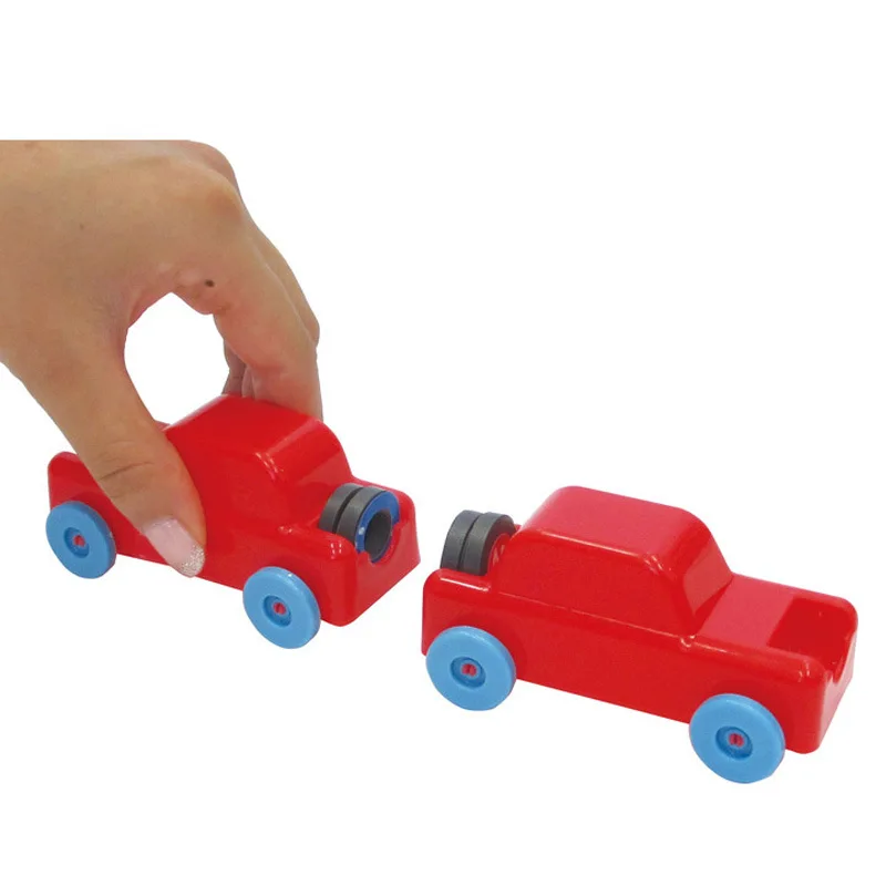 Children Diy science Experiment educational assembly magnetic car Stem Science kit toys TPT008