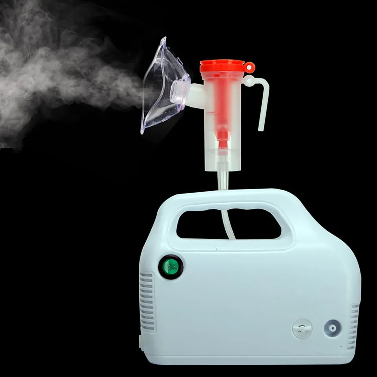 Axd Fabrica Personalizada Oem Portatil Uso Domestic Maquina de Ultrassons Compressor de Ar Medico Nebulizador