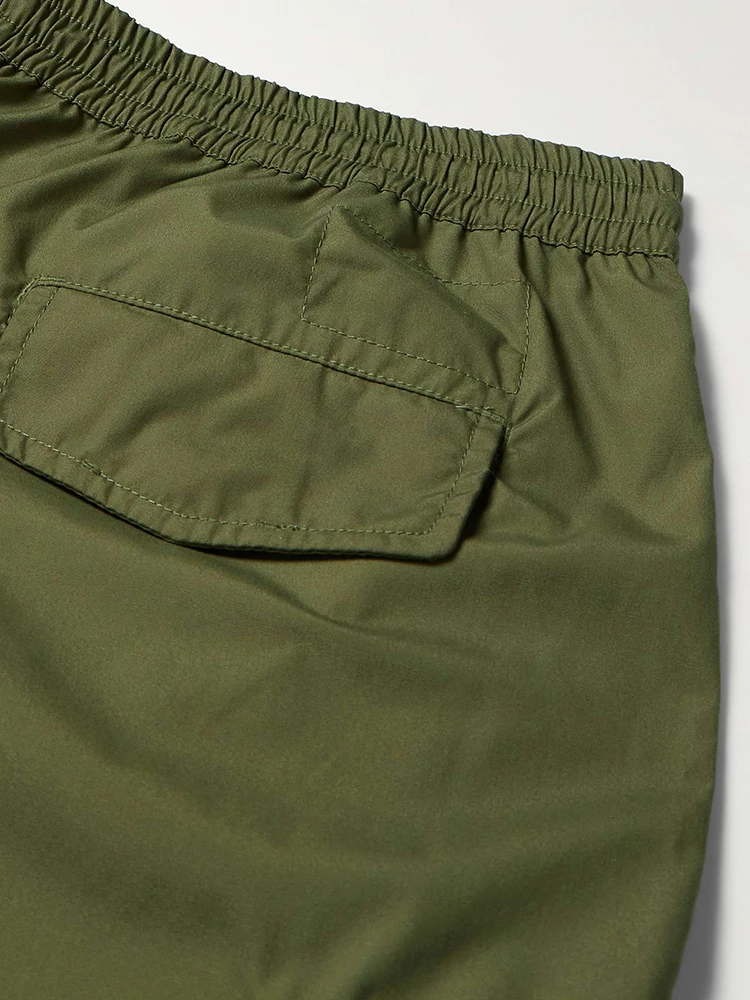 Custom High Quality Bermuda Shorts Casual Straight-Leg Shell Relaxed Cargo Shorts Streetwear 100% Nylon Parachute Shorts for Men