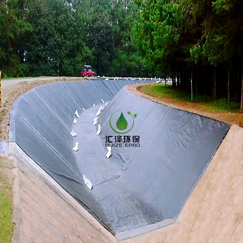 High quality hdpe  geomembrane 15mm thick hdpe  geomembrane 1.2mm 2mm hdpe geomembrane pond lining 3000.0 m2
