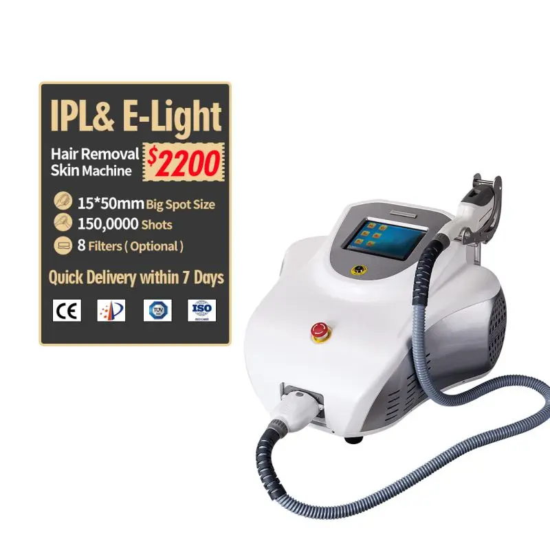 KES new model Portable TUV CE approved laser ipl hair removal machine for sale