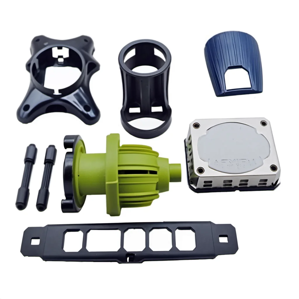 High Quality PVC POM moulding service Parts ABS HDPE PP PE PA PC  Injection molding plastic product chromeplate painting