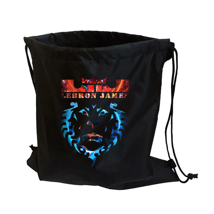 Factory wholesale sports letter brother Durant Leonard Thompson basketball bag drawstring backpack net bag