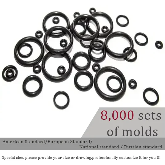 High quality products High temperature customized waterproof mold seals non-standard  nbrsilicone rubber O-ring