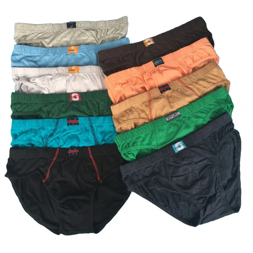 Mens Briefs Underwear Mens Cotton Classics Briefs Mix Color Mid Rise Underwear Briefs Pack Breathable Brief For Men Underwear