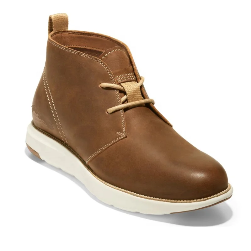 Ботинки CHUKKA из натуральной кожи коричневого цвета, повседневные ботинки
