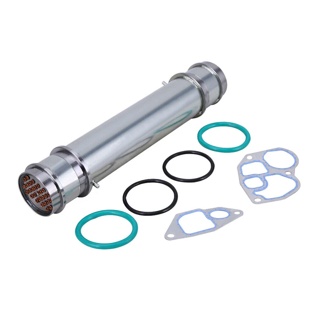 High Quality Stainless Steel Oil Cooler Engine For Ford 7.3L Powerstroke F-250 F-350 1815904C2