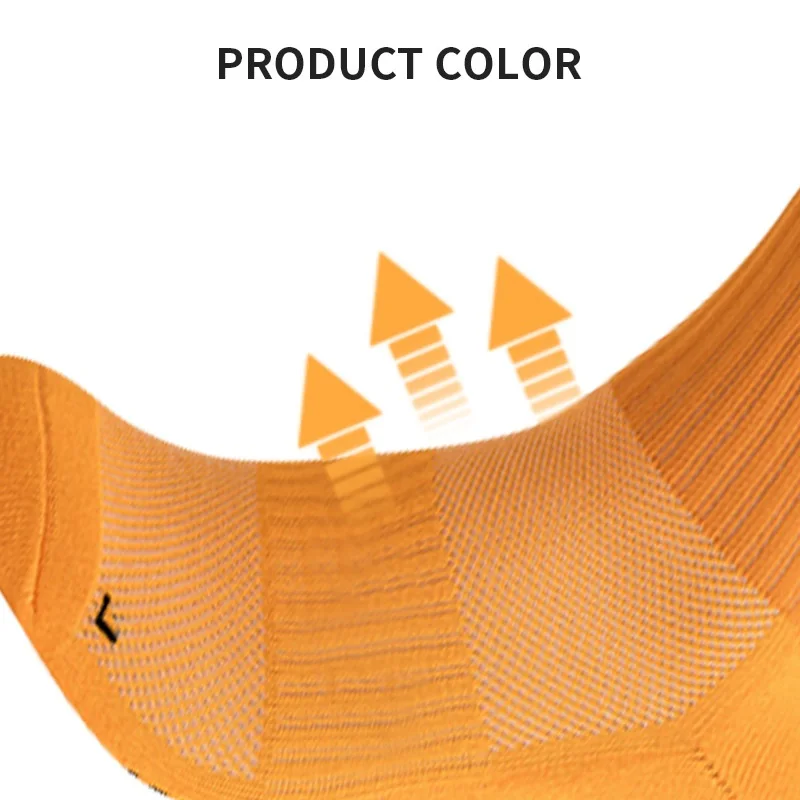 Stock Elite Basketball Socks Anti Slip Thick Towel Sole Men Outdoor Running Football Crew Silicone Grip Sport Socks Custom Logo