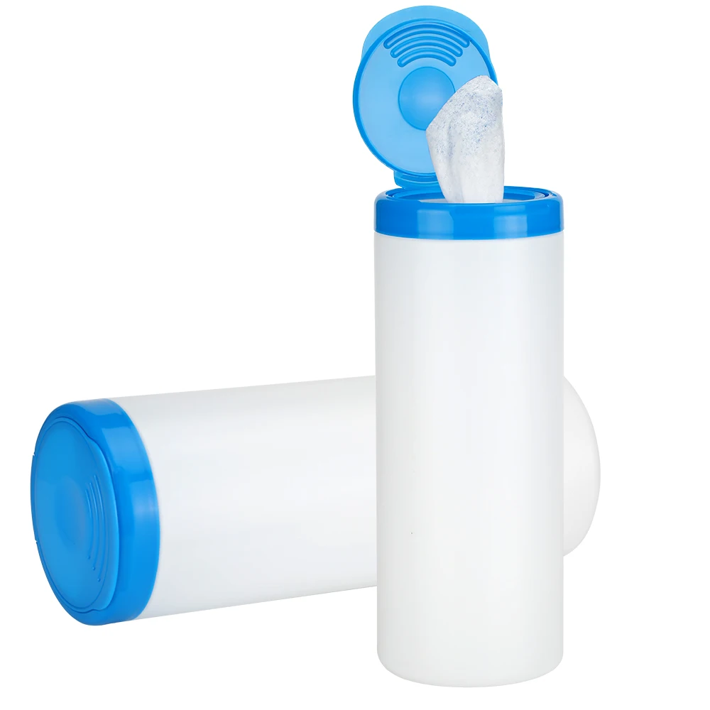 60 шт., биоразлагаемые салфетки с контейнером