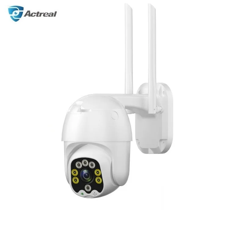 Waterproof Outdoor 5MP IP Cam Motion Auto Tracking Video Surveillance Color Night Vision Wireless Network WiFi Dome PTZ Camera