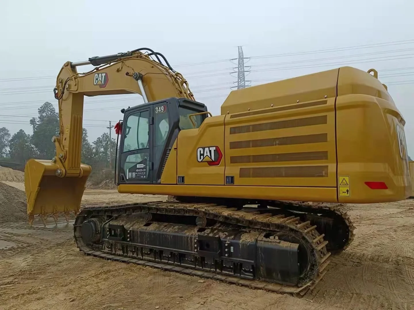 Почти новые Гусеничные экскаваторы Caterpillar Cat349GC подержанные тяжелые
