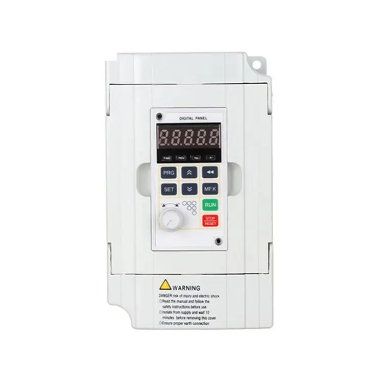2.2kw Single Phase 80VDC to 450VDC MPPT Solar Water Pump DC/AC Inverters Controller VFD VSD