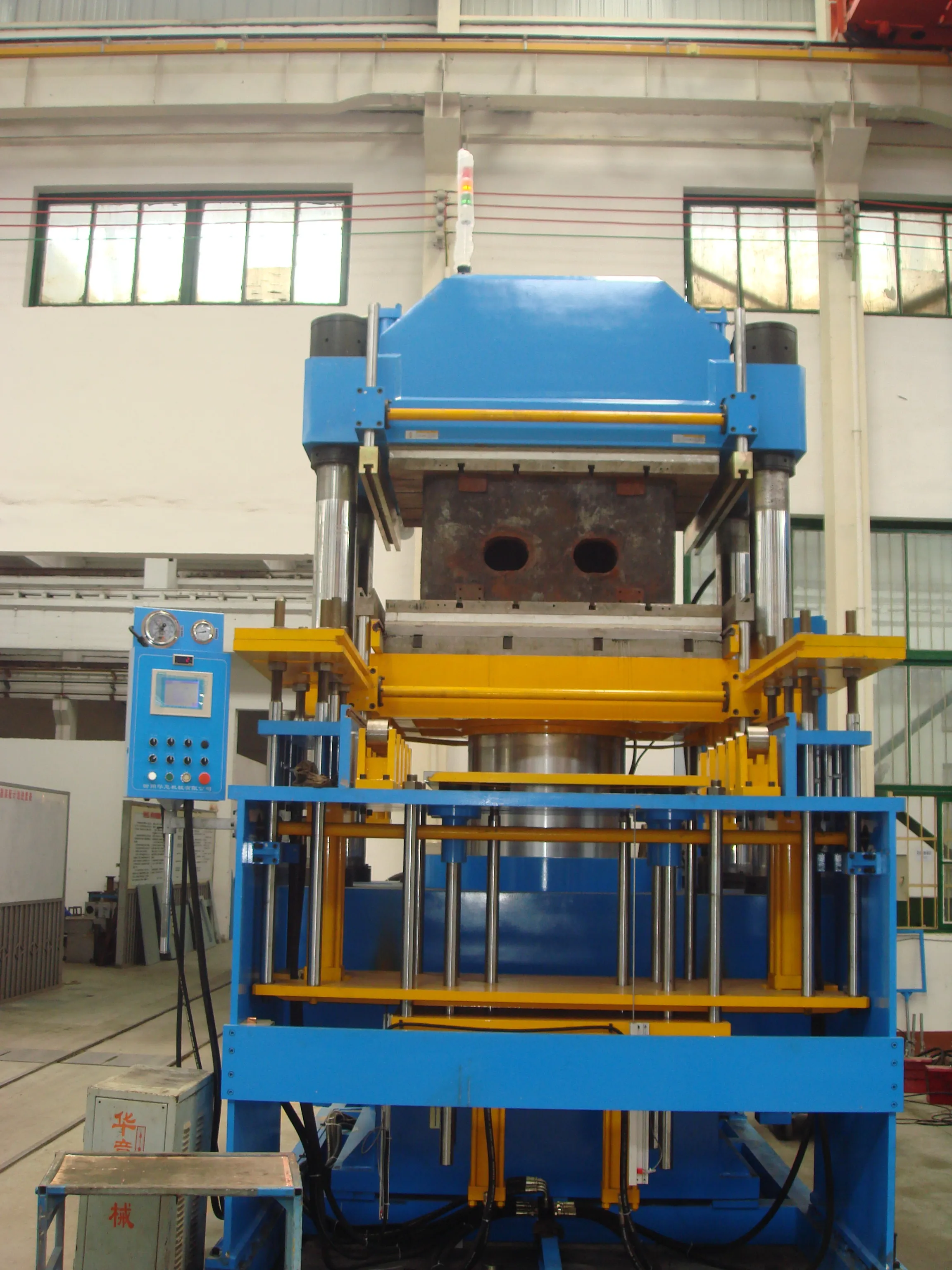 Huayi 100 ton rubber compression machine pressure hydraulic vulcanizing press