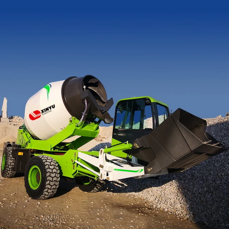 New Machine Good Quality Small Ready Mixed 85KW Mobile Mixing Truck Factory Price Concrete Mixer Truck For Sale