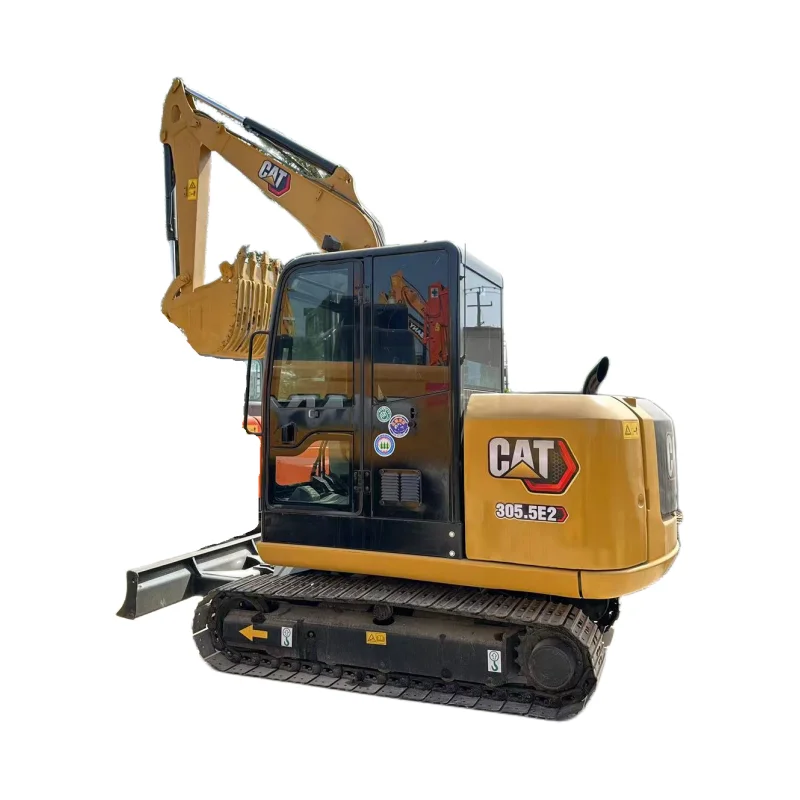 Японский оригинальный мини-гусеничный экскаватор Cat 305.5e 5.5ton, б/у экскаватор по низкой цене, высокое качество, горячая Распродажа