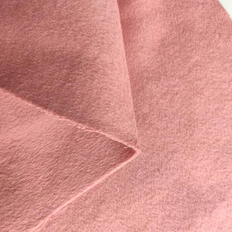 100% polyester flannelette woven fabric wholesale for blanket overcoat sweater