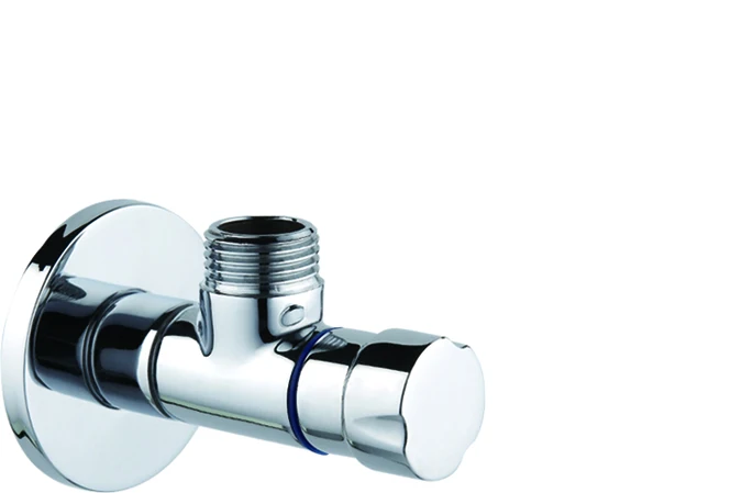 
High Qualitysquare Chrome polish Ceramic angle valve 