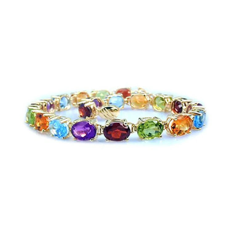 
Wholesale 925 Sterling silver jewelry CZ stones silver 925 bracelets for woman 