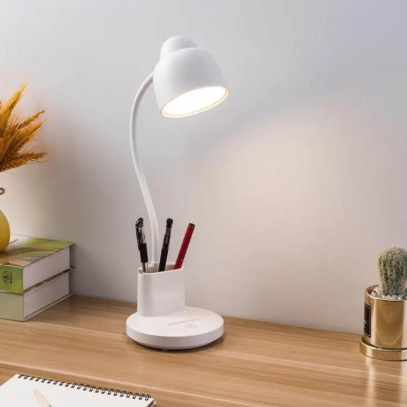 Best Seller Modern Luxury Dimmable Table Lamp Led Office Reading Study Desk Lamp With USB Charging Port Null 2024 New