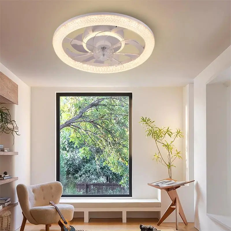 remote control high quality energy saving rgb ceiling fan living room ceiling fan with lights