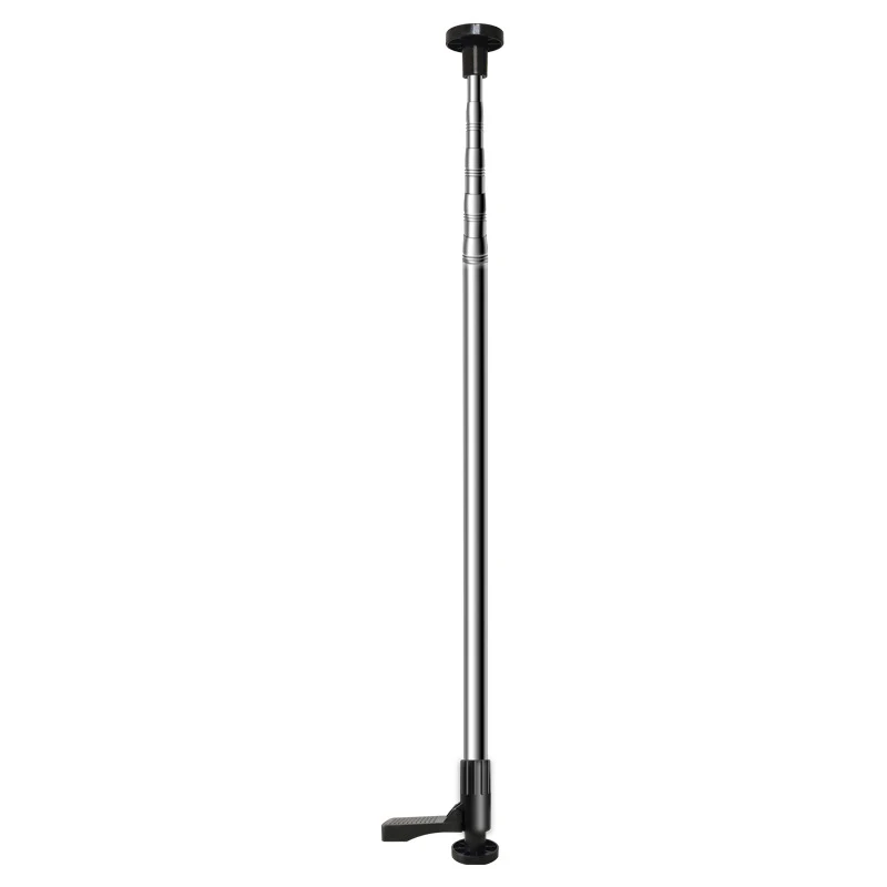 Telescopic Pole for Line Leveler Aluminum Alloy Adjustable Lift Extend Bracket Holder Stand Support for Laser Level with Foot Pe