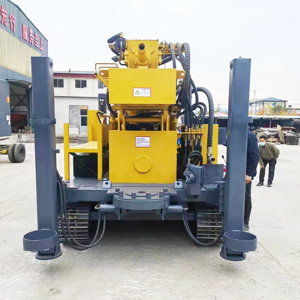 1000meter Water Well Drilling Rig Perforadora De Pozos 1000m Crawler Borehole Drilling Machine