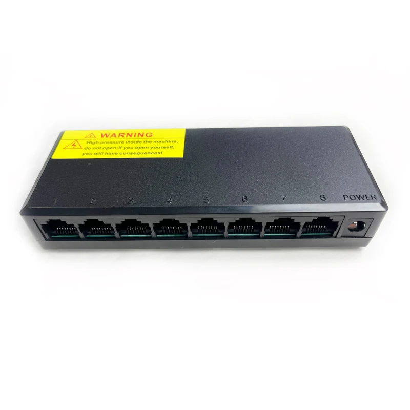 network switch for data New Rack Mount 1000m Rj45 Port And 10/100/1000m Switch gigabit 8 Ports network Switch