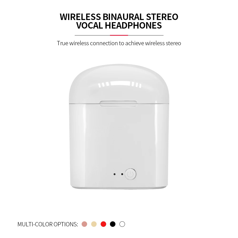 Free Samples i7s TWS Earphones Mini Wireless Headphone In Ear Headsets Best Earbuds for Running