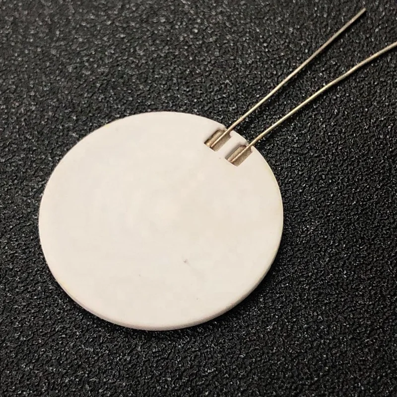 factory sales HTCC  MCH Round flat Disc ceramic heating element Insulated Resistance ceramic heater elements