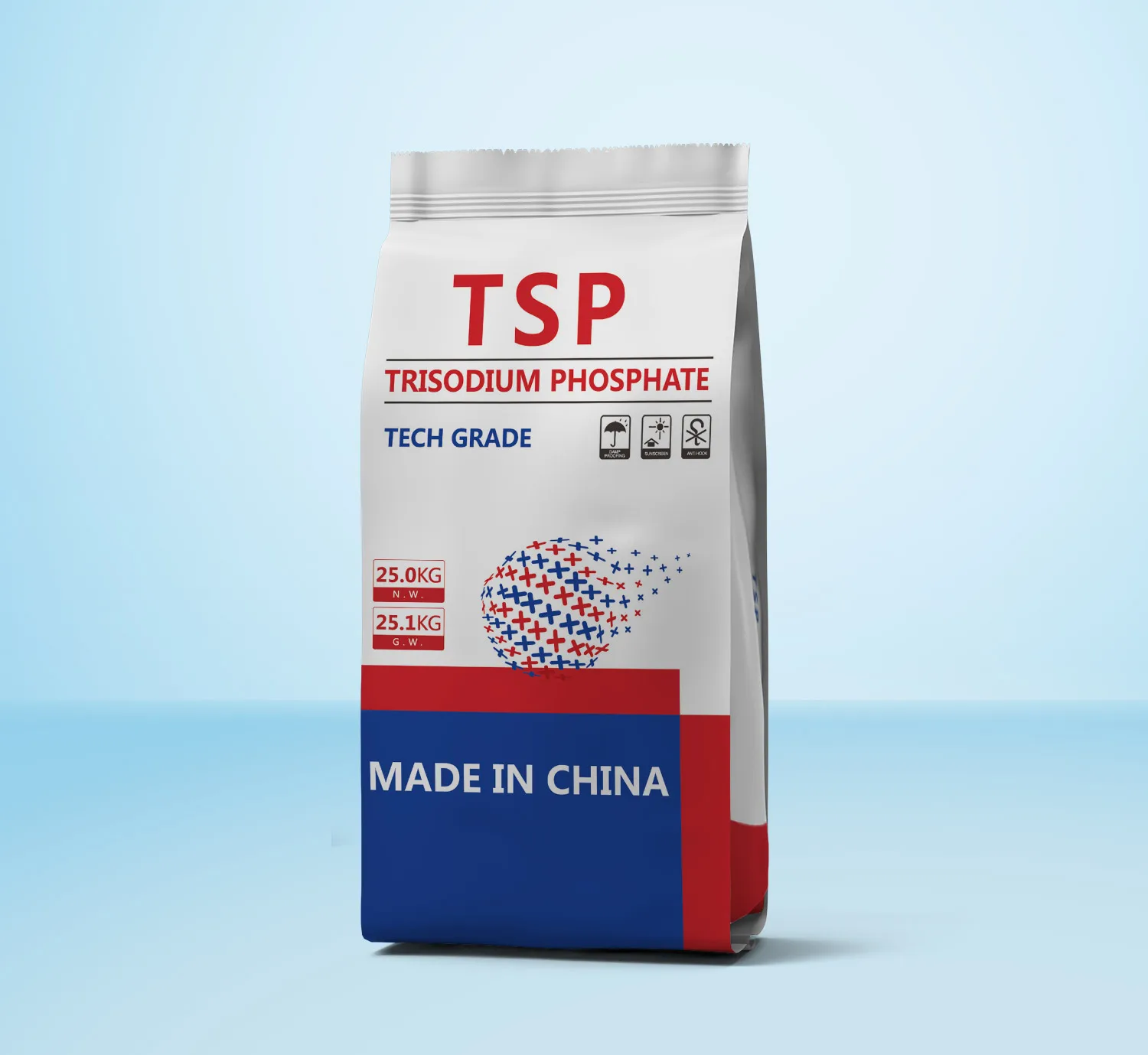 industrial grade Trisodium Phosphate 98% TSP phosphate Dodecahydrate