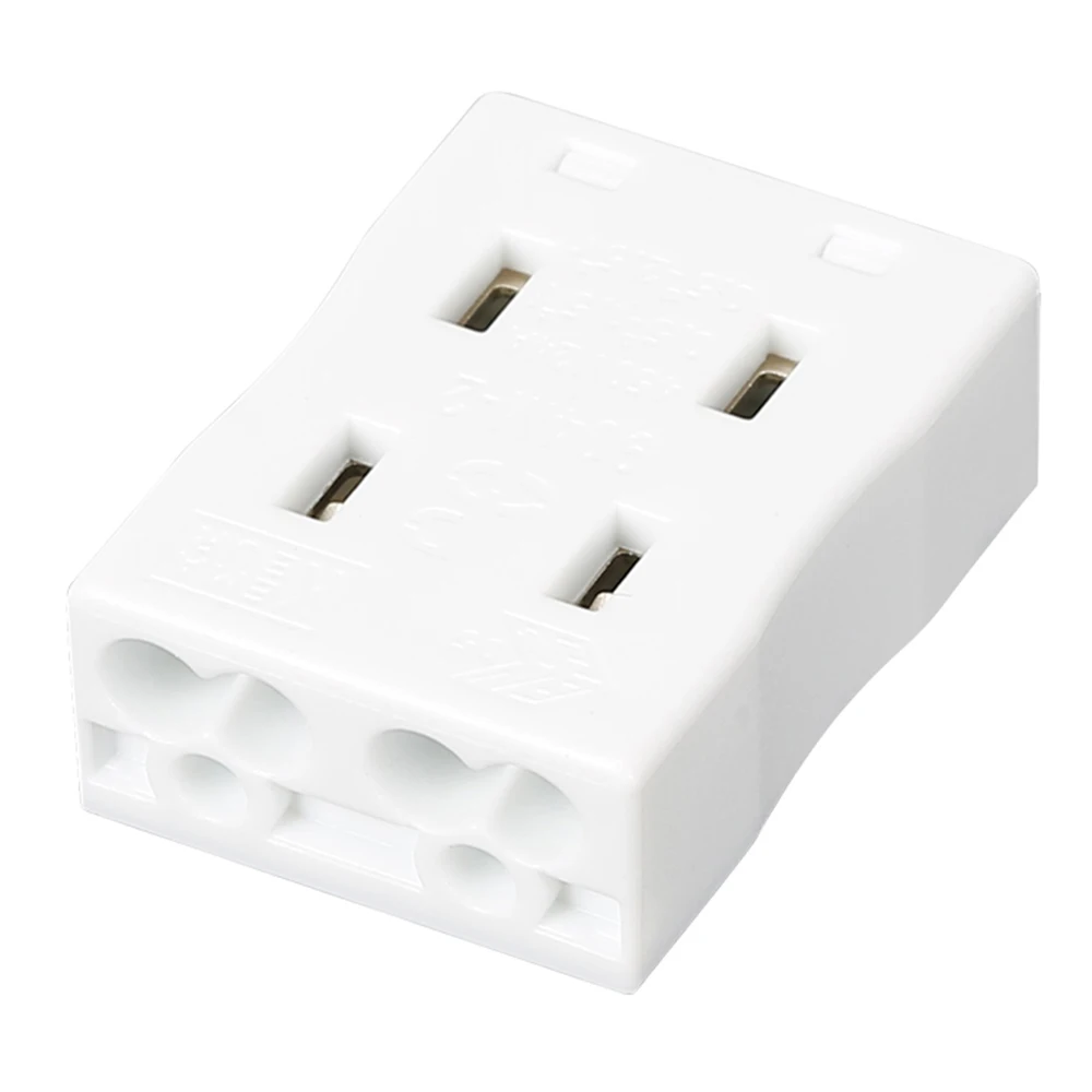 Онлайн-магазин, лидер продаж, по хорошей цене, клеммные колодки 9 мм толщиной, 3 контакта, плоские нажимные клеммные колодки, Клеммная колодка быстрого подключения