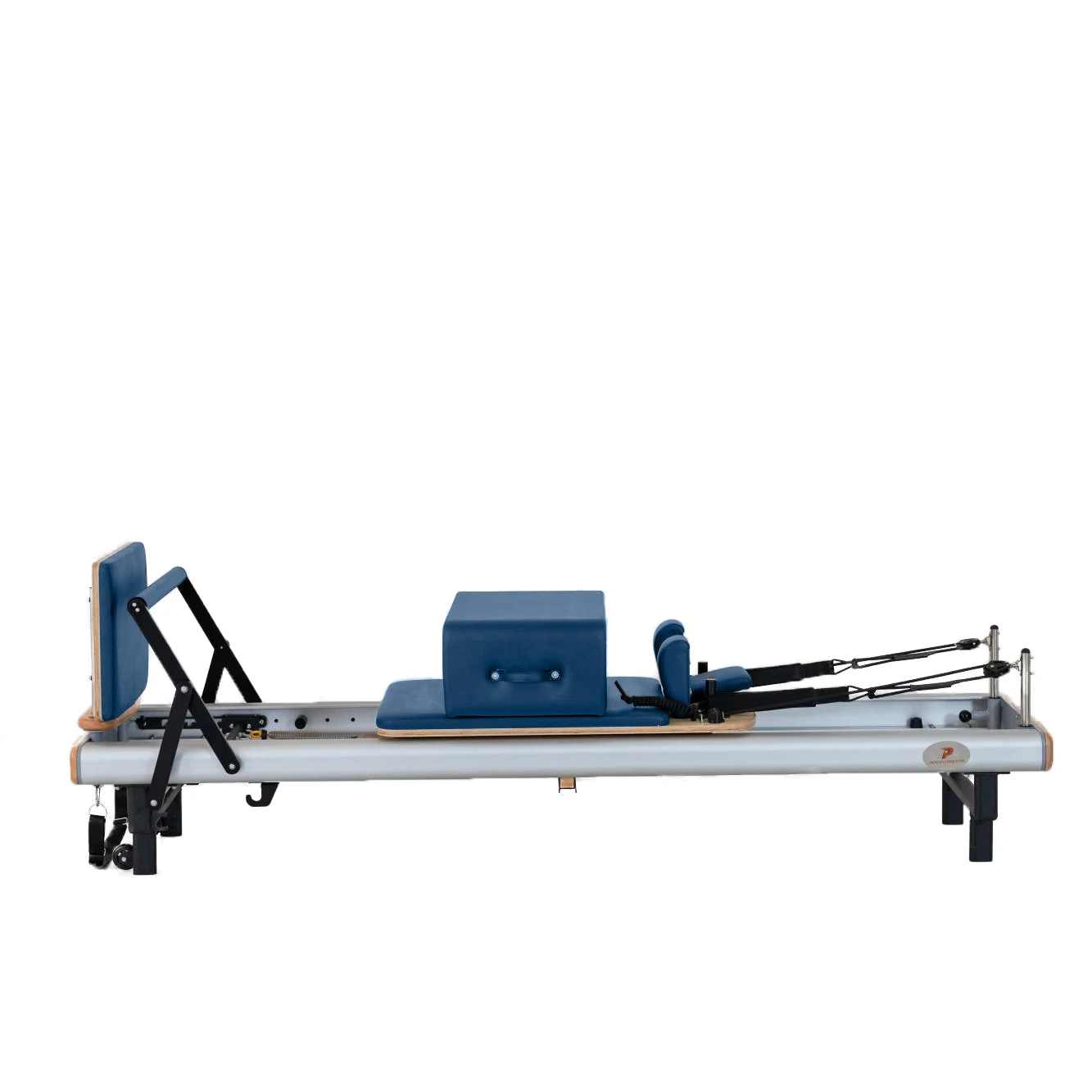 Studio Pilates Equipment Exercise Machine Alloy Core Bed White Aluminum Pilates Reformer