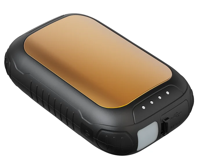 Factory supply wholesale reusable 3 in 1 new style design 10000mAh USB rechargeable torch hand warmer