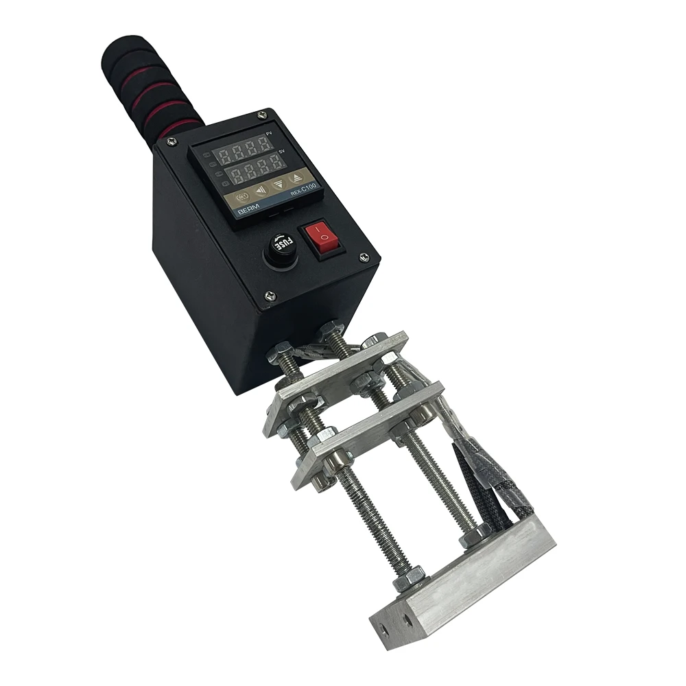 5x7CM Logo Printer Stamper  Digital Leather PU Card Foil Logo Embossing Bronzing Machine Handheld  Hot Foil Stamping Machine