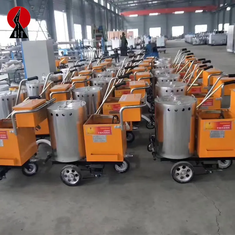 Factory Direct Sell Hand Push Manual Thermoplastique Road Marking Painting Machine for Low Price