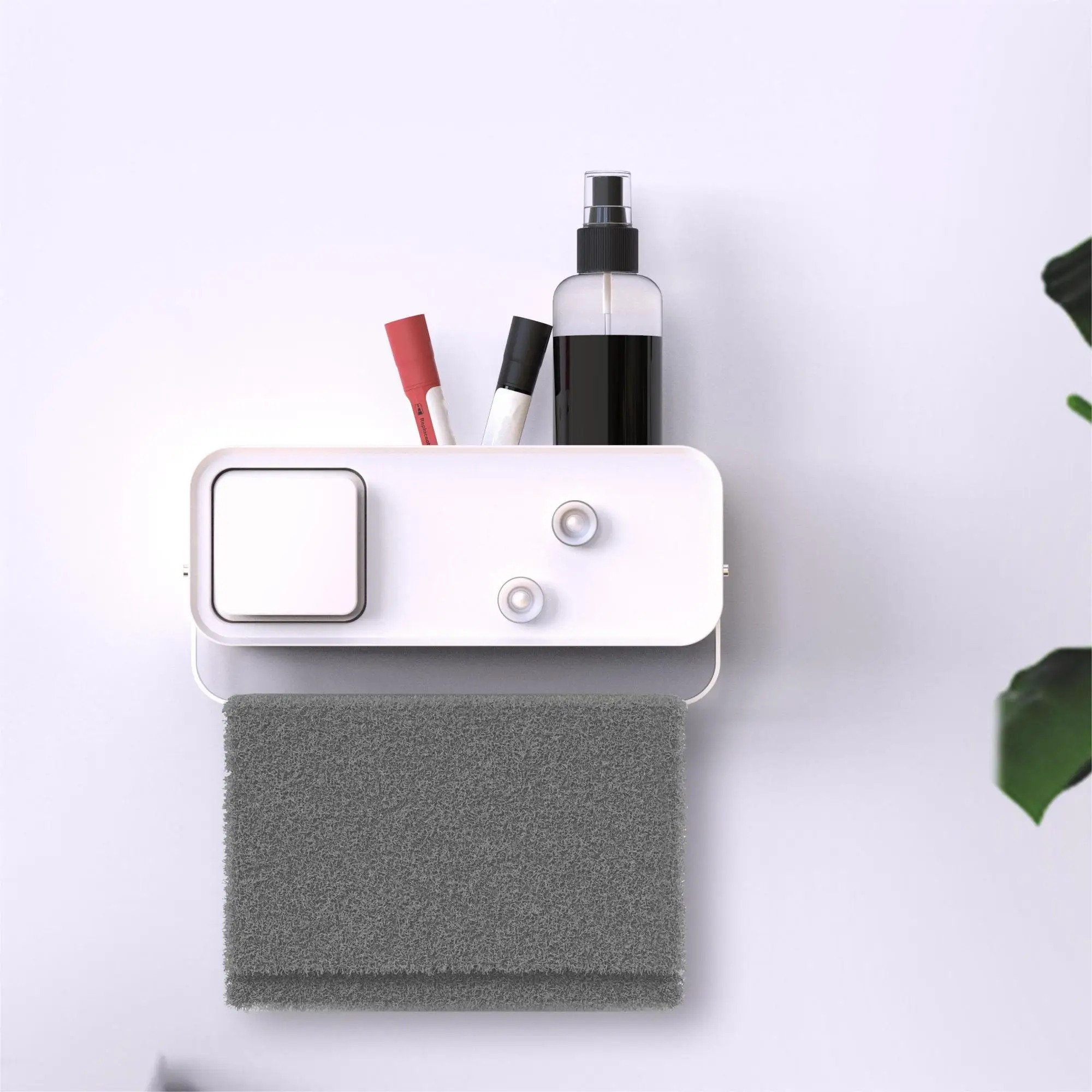 3 in 1 Whiteboard stationery kits ,Marker pen holder for wall mounting white board or black board