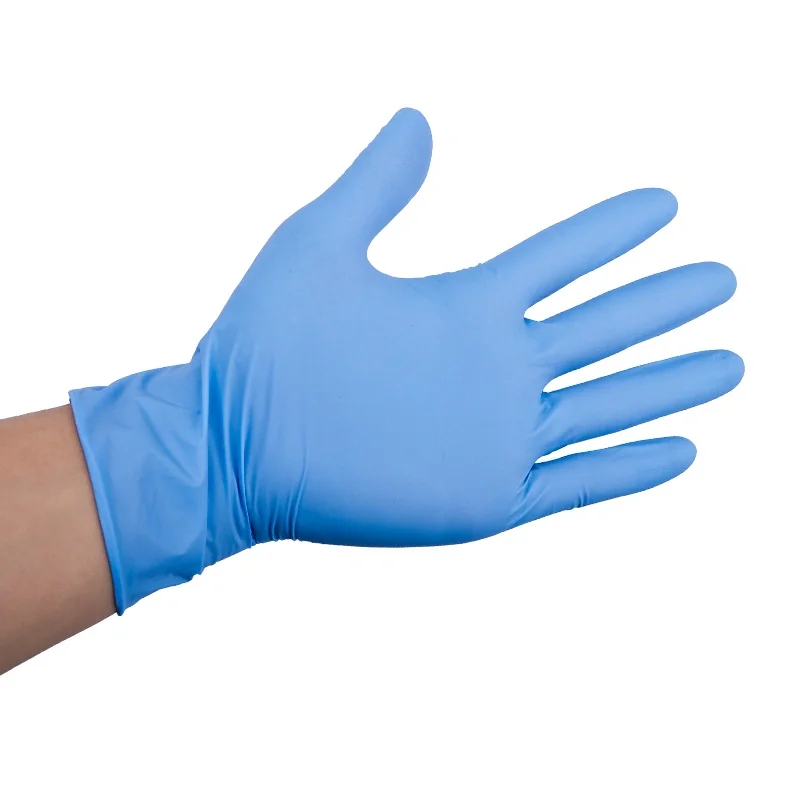 Powder Free Disposables Food Grade Surgic Medic Pvc Vinyl Blue Black Tattoo Nitrile Gloves