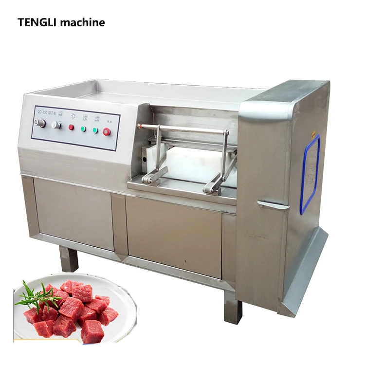 2023 hot sales Frozen meat dicing machine beef cuber chicken cuber machine
