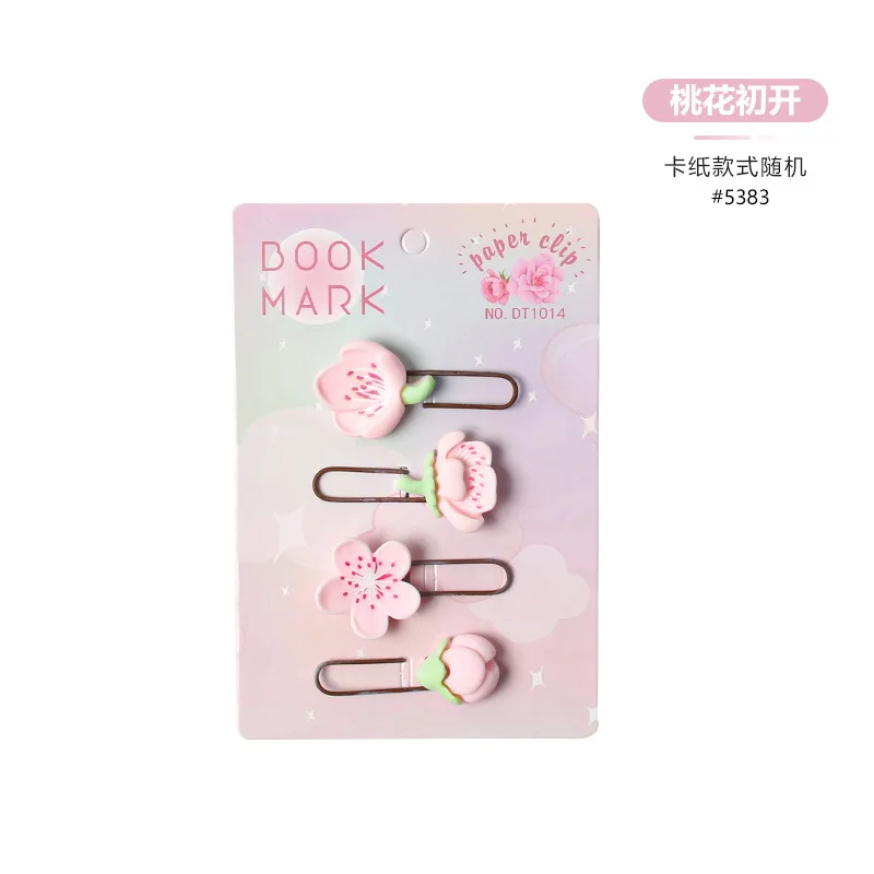 Cartoon Paper Clip Student Metal Paperclip Diy Decoration Shaped Paper Clip
