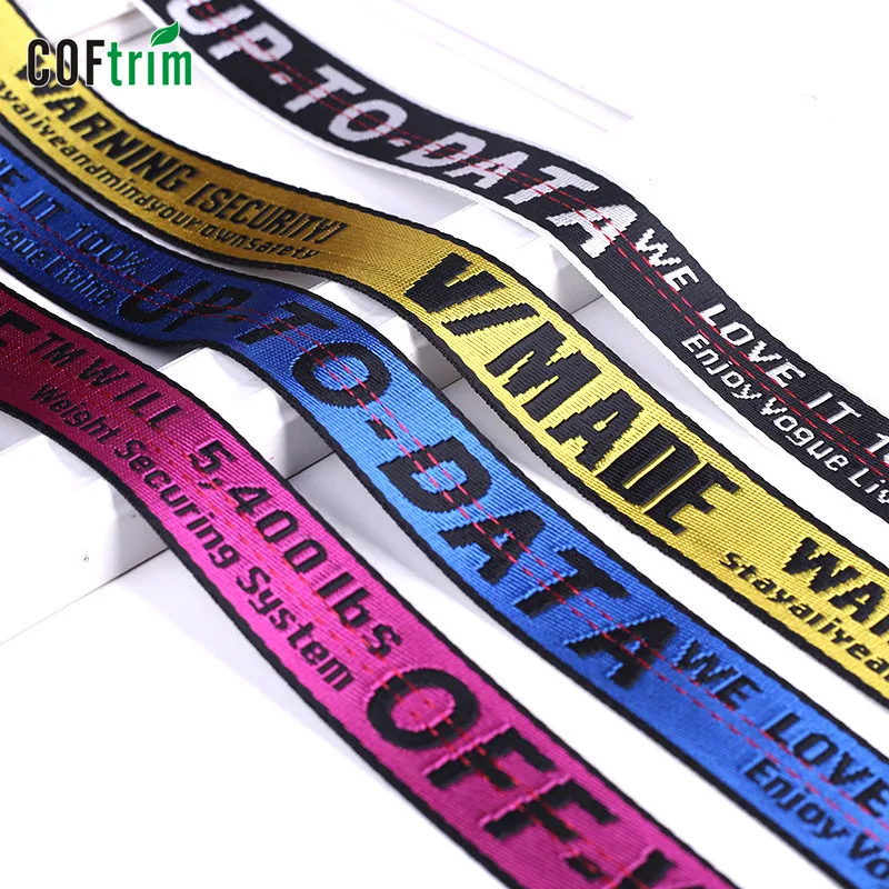 
hot sale guangzhou webbing factory custom webbing strap jacquard pp webbing buy wholesale 
