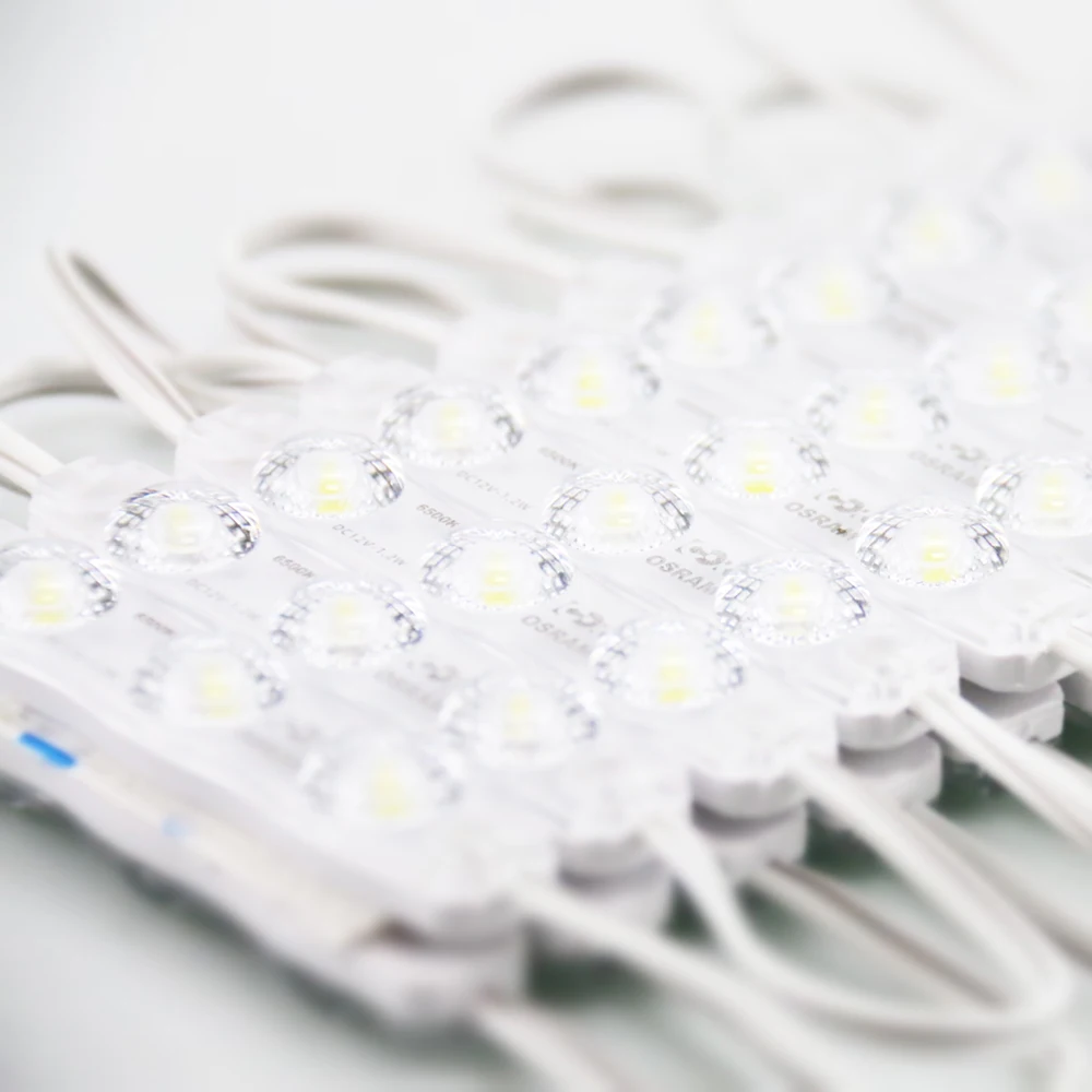 SMD 12v 3 Light Sign Lens 1.2W Modulo De Led Mini Smd Led Module Injection 2835 Led Modules