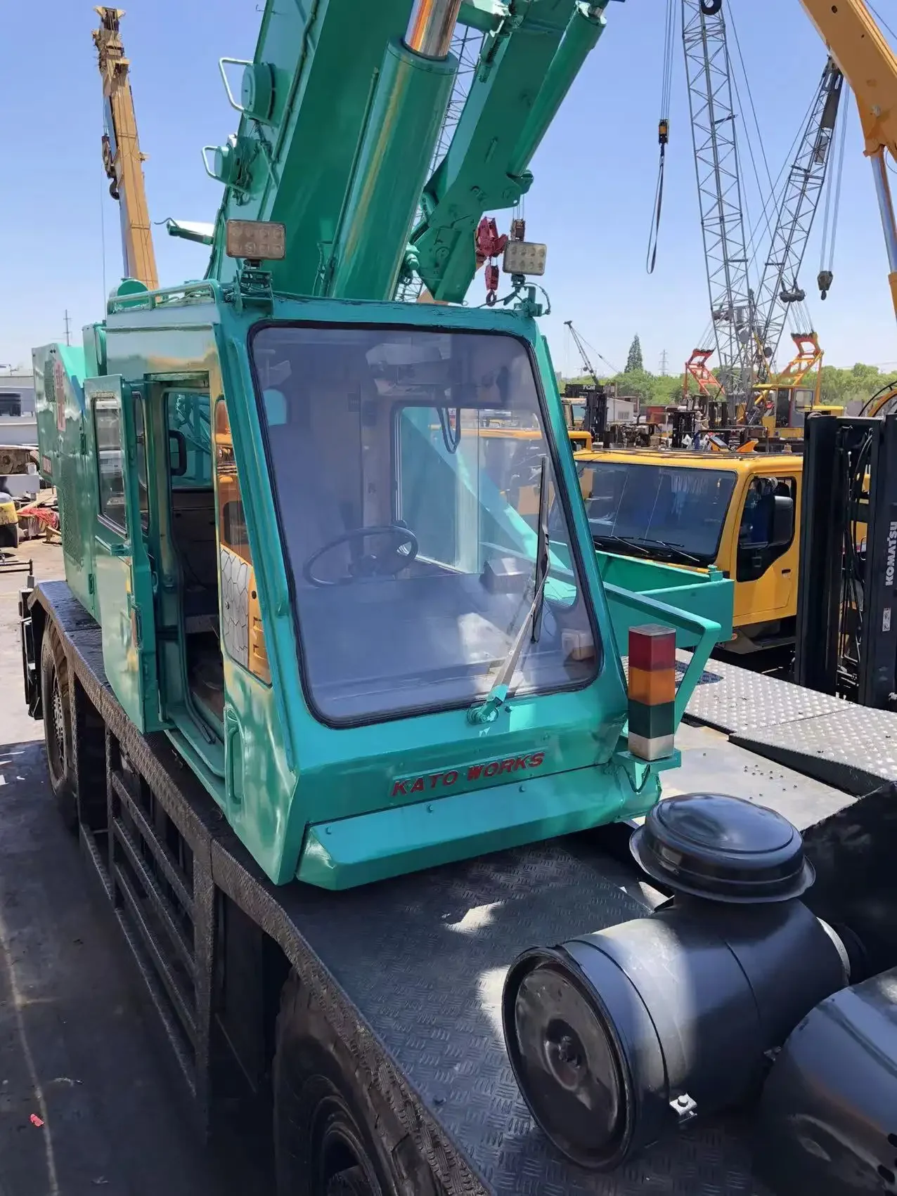 50 тонн Като пересеченной местности кран KR50H-V японский КАТО kr50h