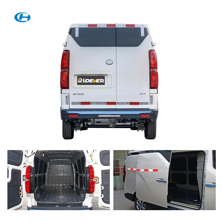 EV5 New Energy Vehicle Van Electric Car Truck for Adults Drive LED Camera Fabric Multi-function Ternary Lithium Battery Euro VI