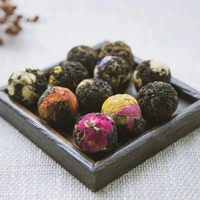 Free Samples Ball Dragon Pearl Jasmine Tea Dragon Pearl Black Tea