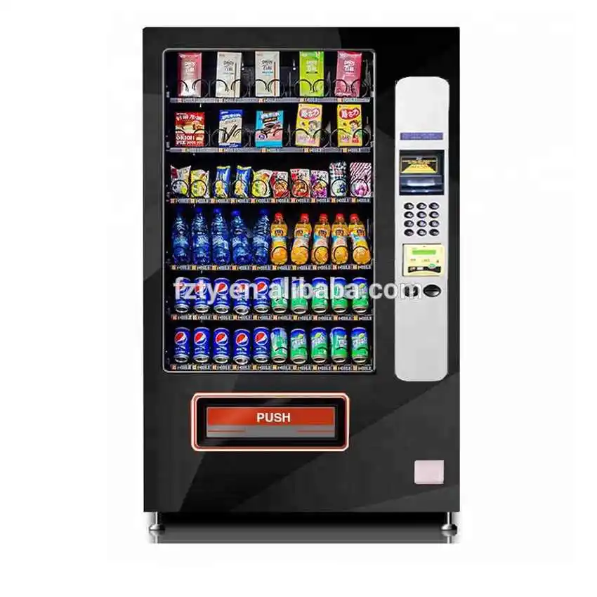 Snacks Mini Coin Operated Combo Vending Machine