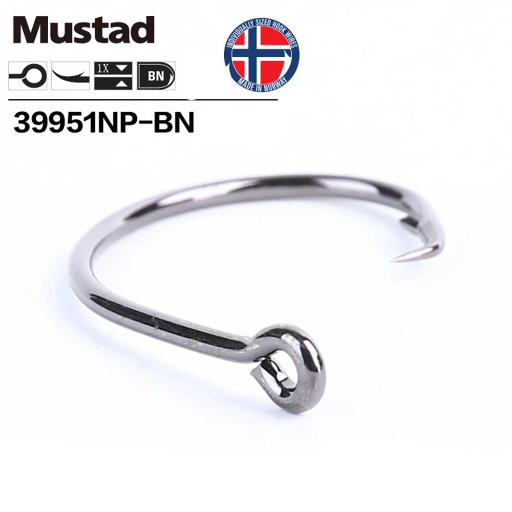 Оригинальный 4 3 Mustad 100% MicroSharp ULTRAPOINT остается более резким длинный рыболовный крючок 6 #-8/0 39951 млрд