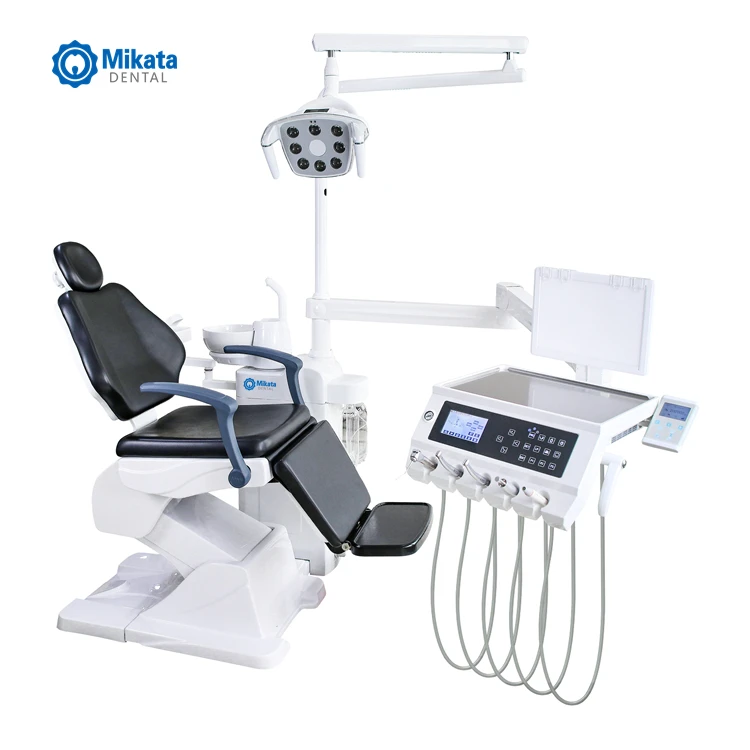 Excellent Top Quality Dentist Used 8 Holes LED Sensor Operating Light Dental Equipment Chair Unit U-110 for Hospital Operation